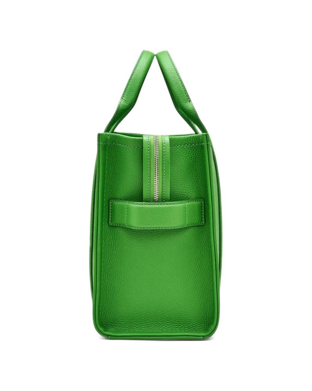 Marc Jacobs Green The Leather Medium Tote Bag