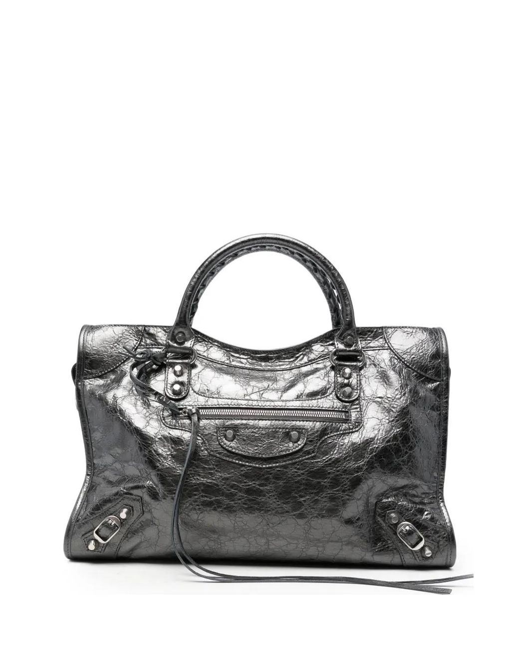 Balenciaga Gray Le City Bag Medium