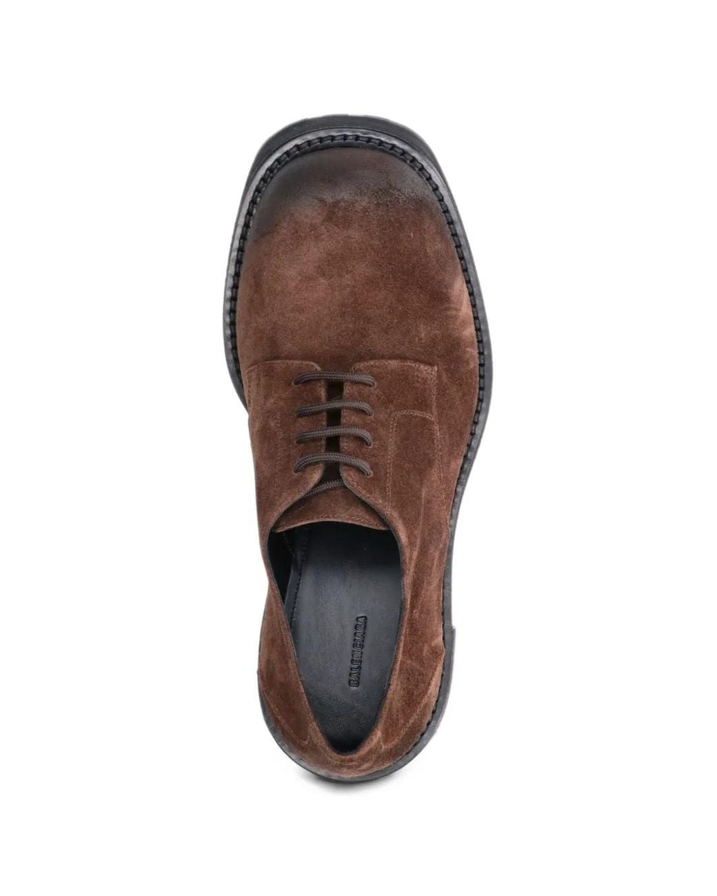 Balenciaga Brown Venom Derby for men