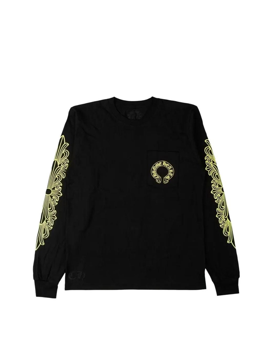 Chrome Hearts Black Logo-Print T-Shirt for men