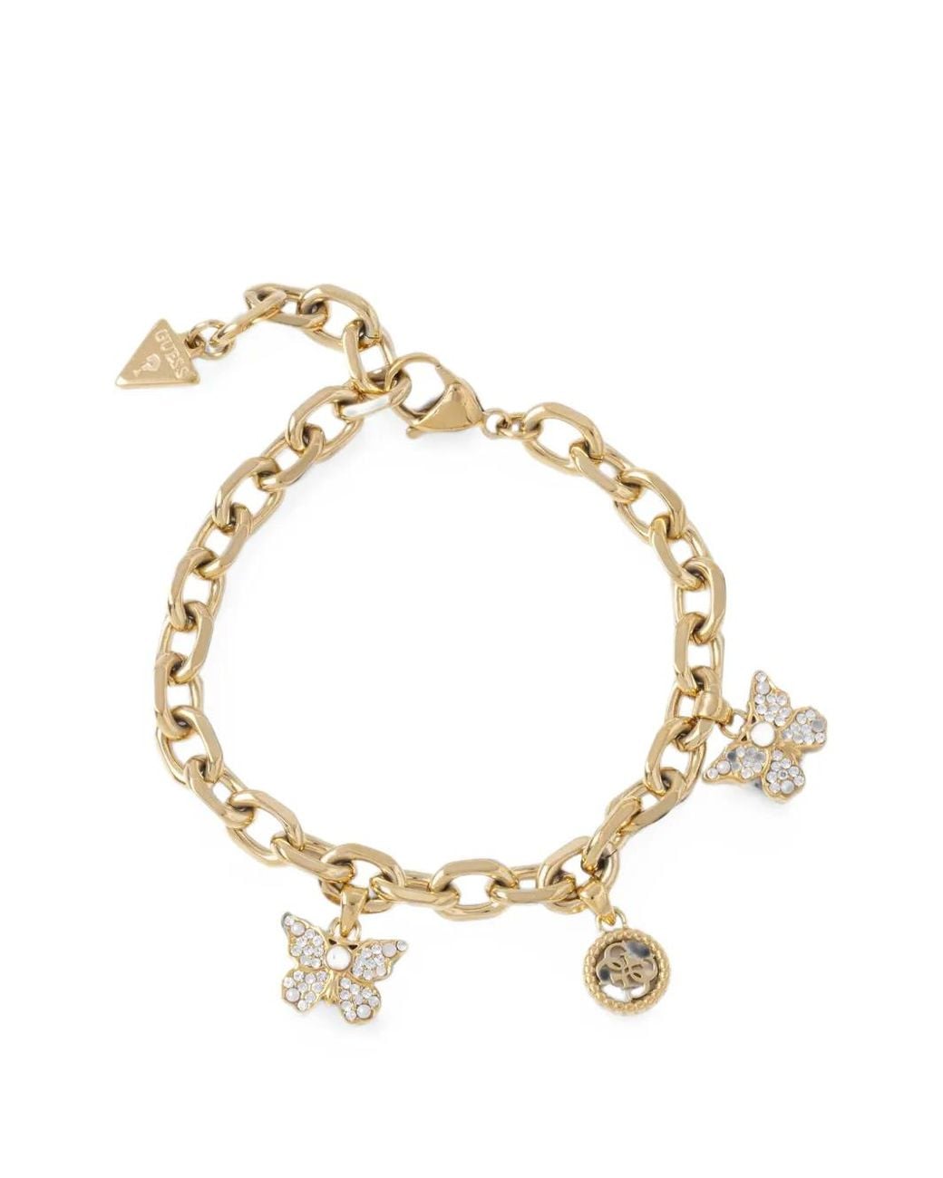 Guess Metallic Borboleta Bracelet