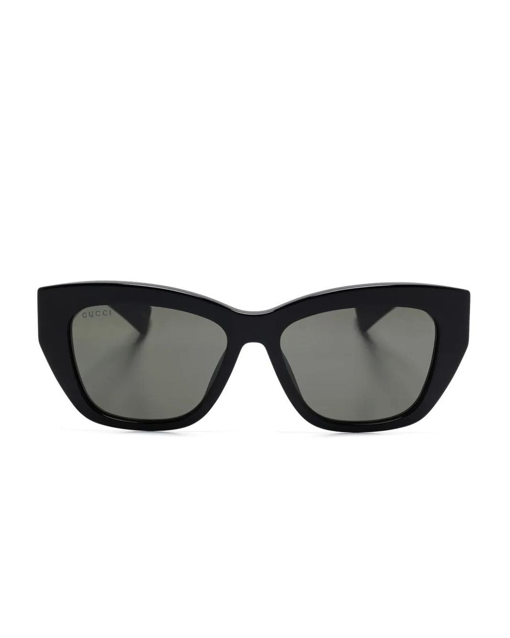 Gucci Black Square-Frame Sunglasses