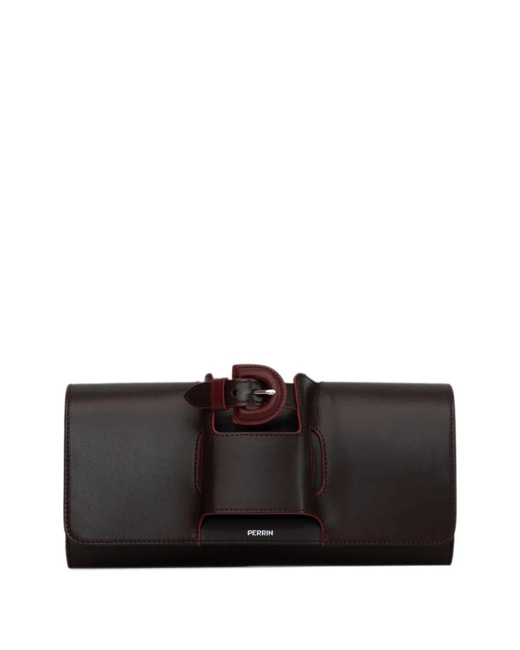 PERRIN Paris Black La Parisienne Glove Clutch Bag