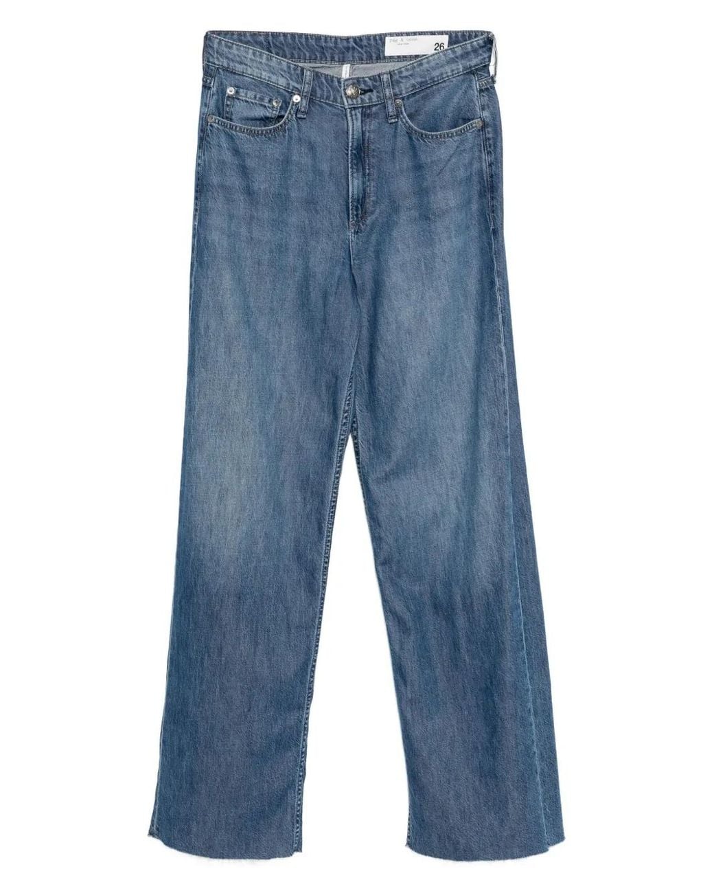 Rag & Bone Featherweight Logan Jeans in het Blue