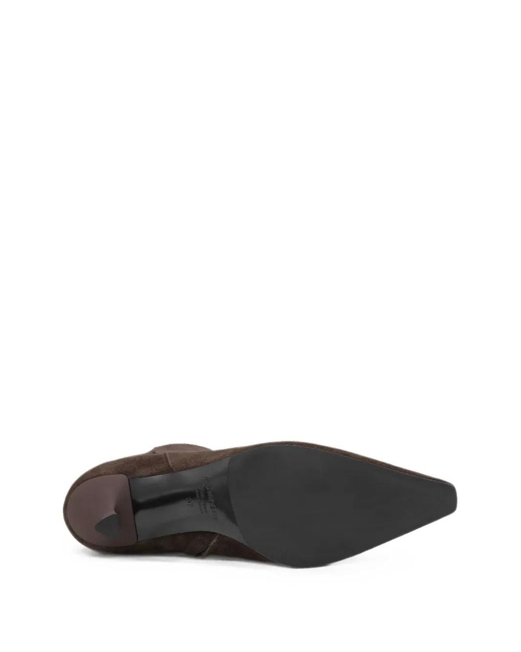 Notabene Brown Emmya Pointed-Toe Ankle Boots