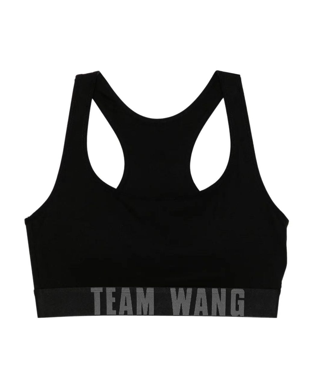 TEAM WANG design Black The Original 1 Sport Bra