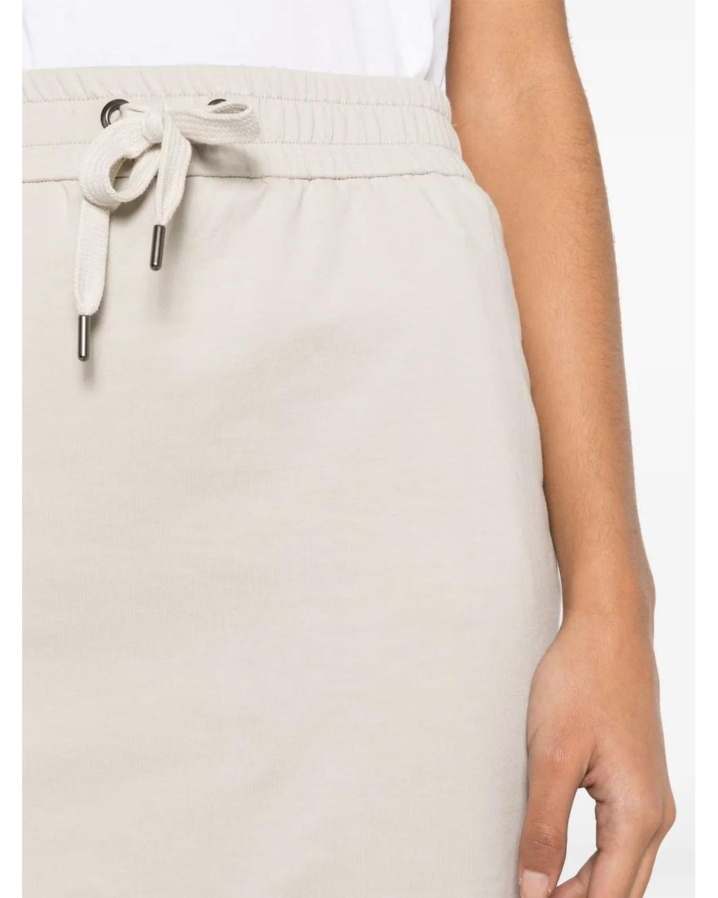 Brunello Cucinelli White Skirts