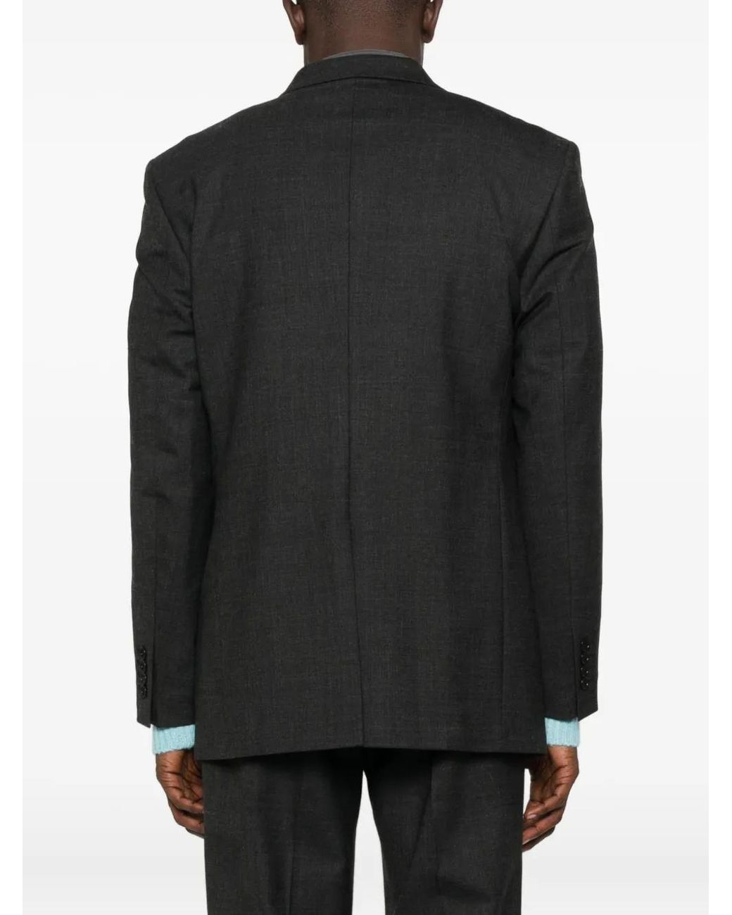 Chaqueta Con Solapas De Muesca sunflower de hombre de color Black