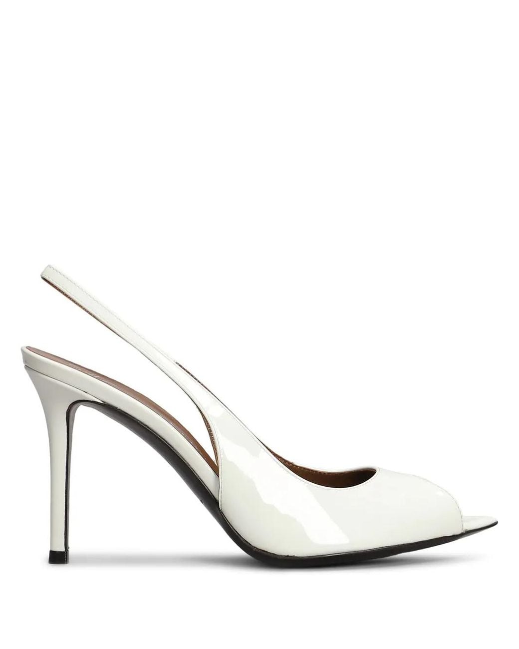 Giuseppe Zanotti White Intriigo Open Toe 90 Sandals