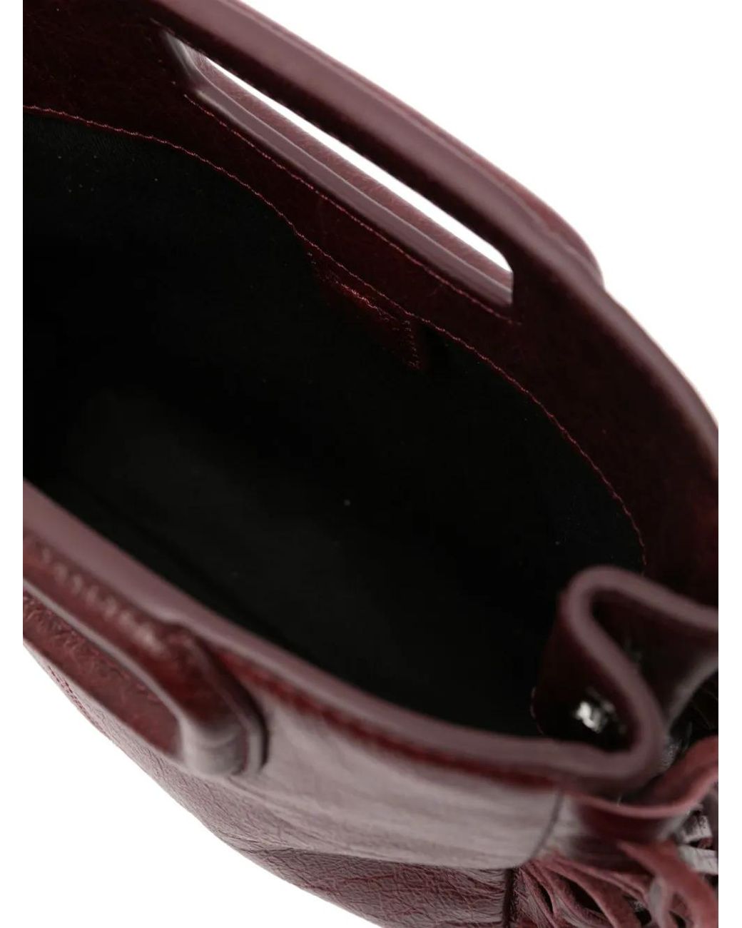 Maje Red M Handtasche Mit Fransen