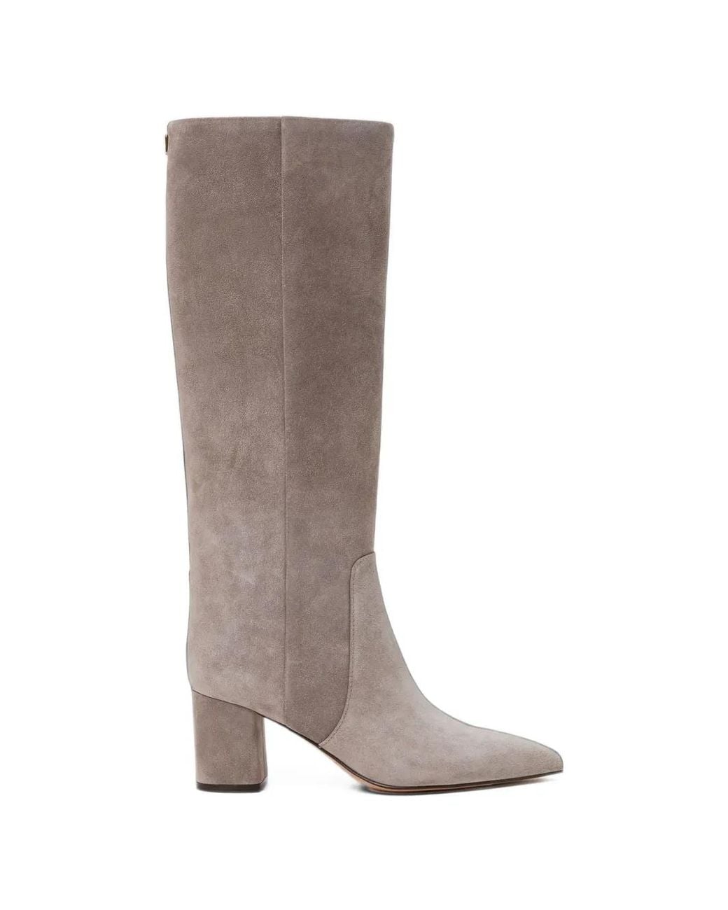 Twinset Brown High Suede Boots