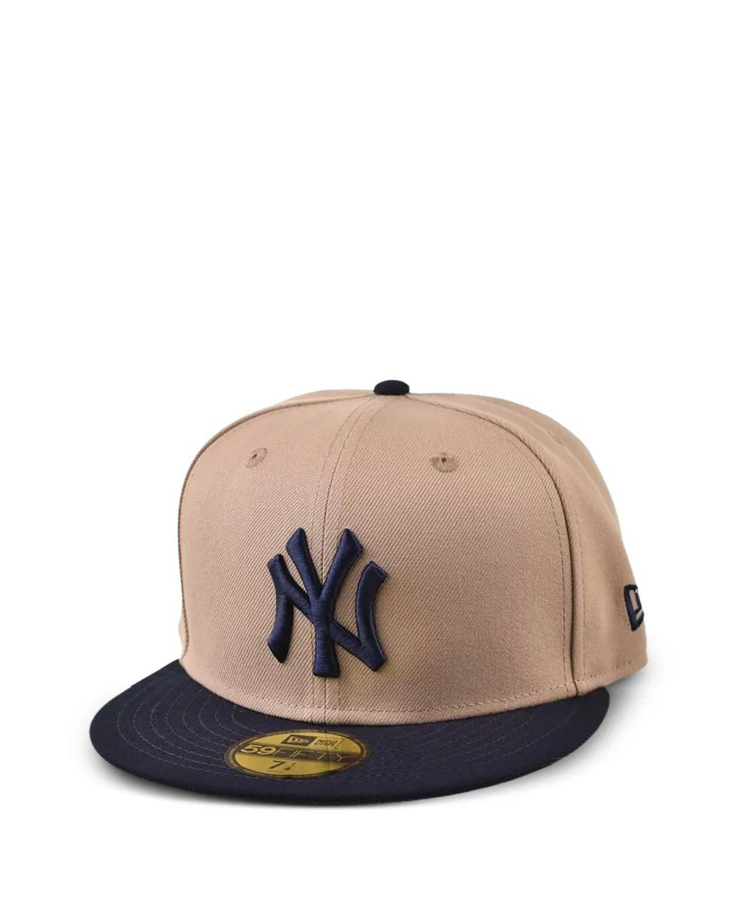 KTZ Natural 59Fifty New York Yankees Evergreen Fitted Cap for men