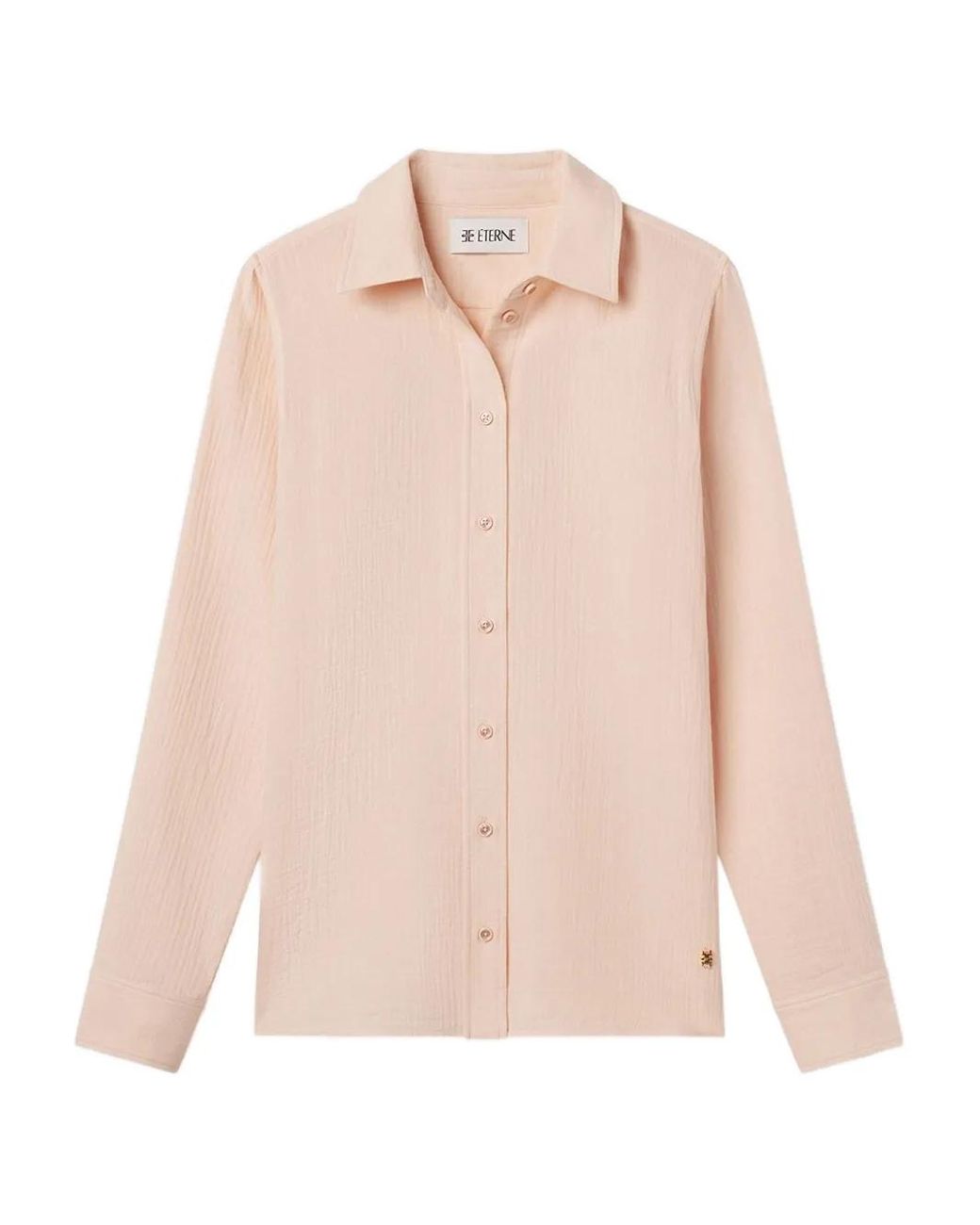 Camisa Constance Con Botones ÉTERNE de color Pink