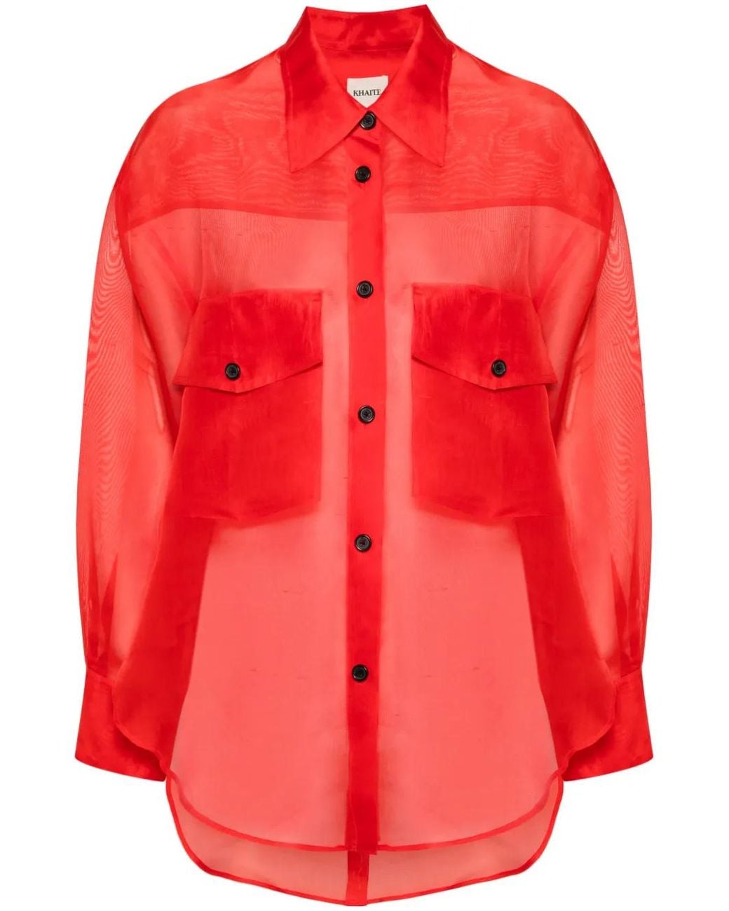 Khaite Red Mahmet Top