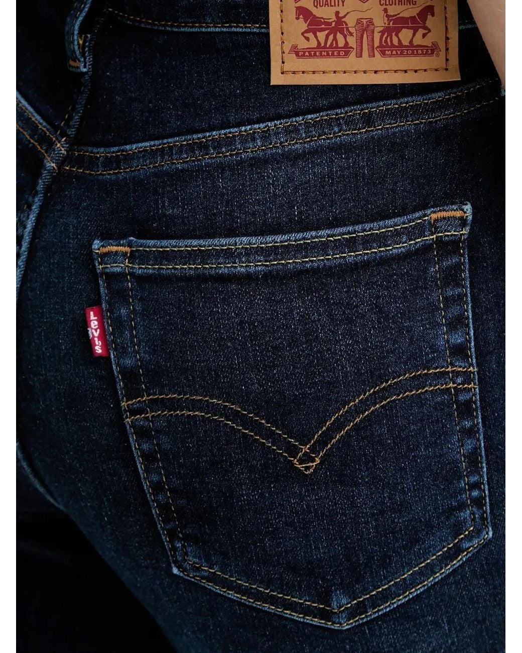 Levi's Blue 720 Straight-Leg Jeans