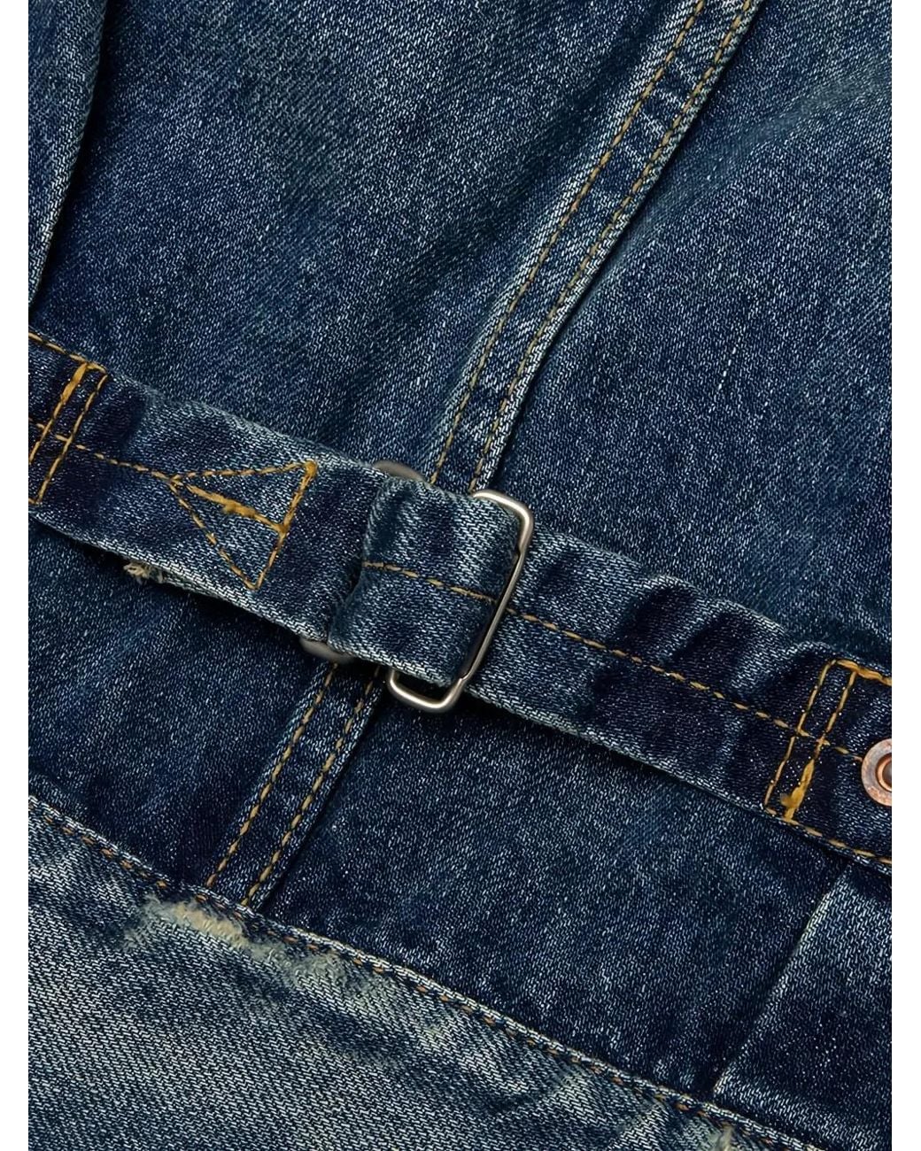 Sacai Blue Beyondexx Denim Jacket for men