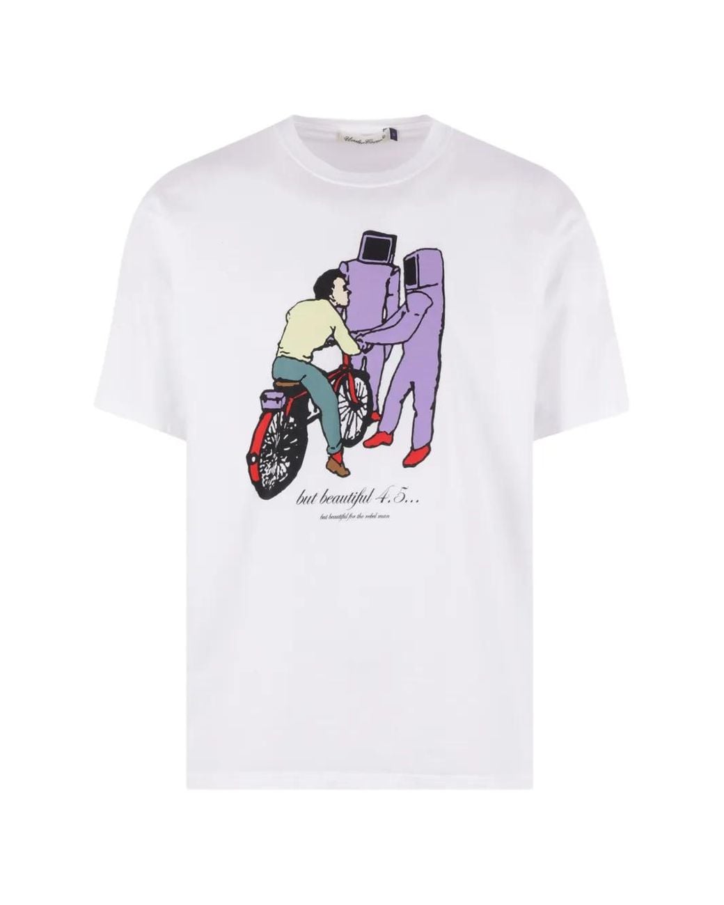 Undercover White T-Shirt À Imprimé Graphique for men