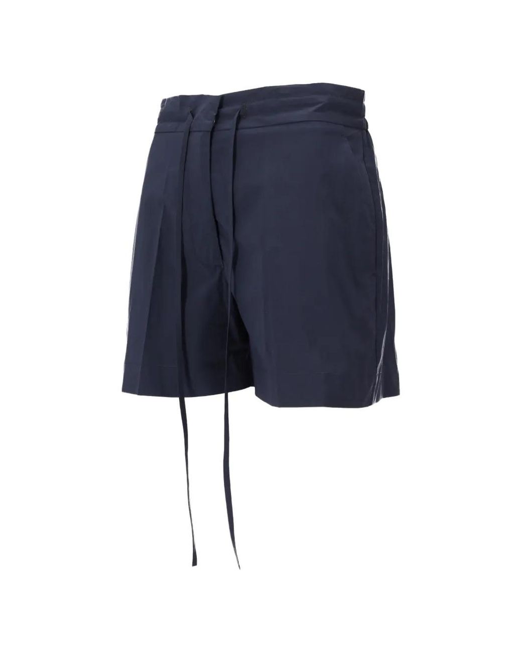P.A.R.O.S.H. Blue Drawstring Shorts