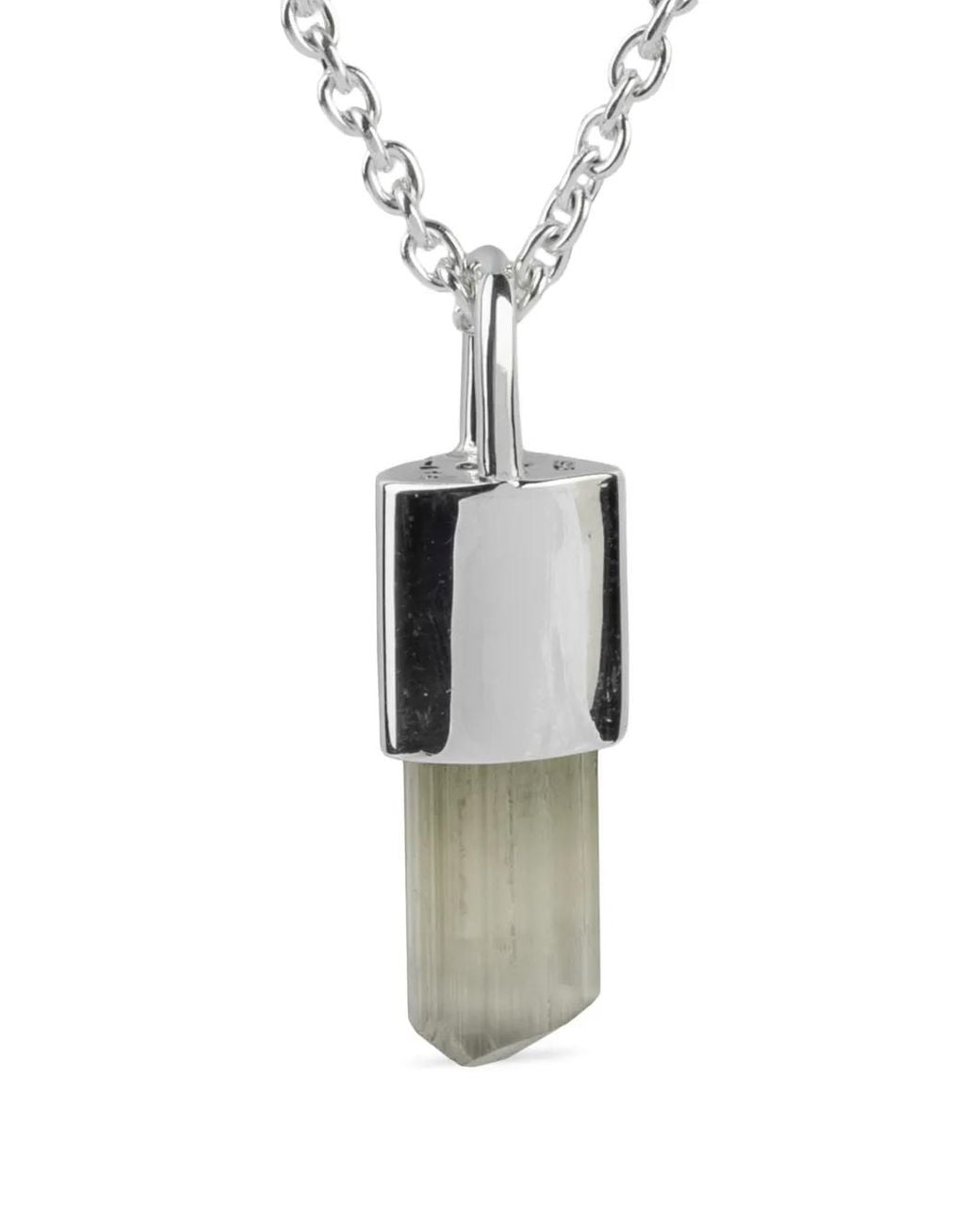 Parts Of 4 White Sterling Talisman Zultanite Necklace