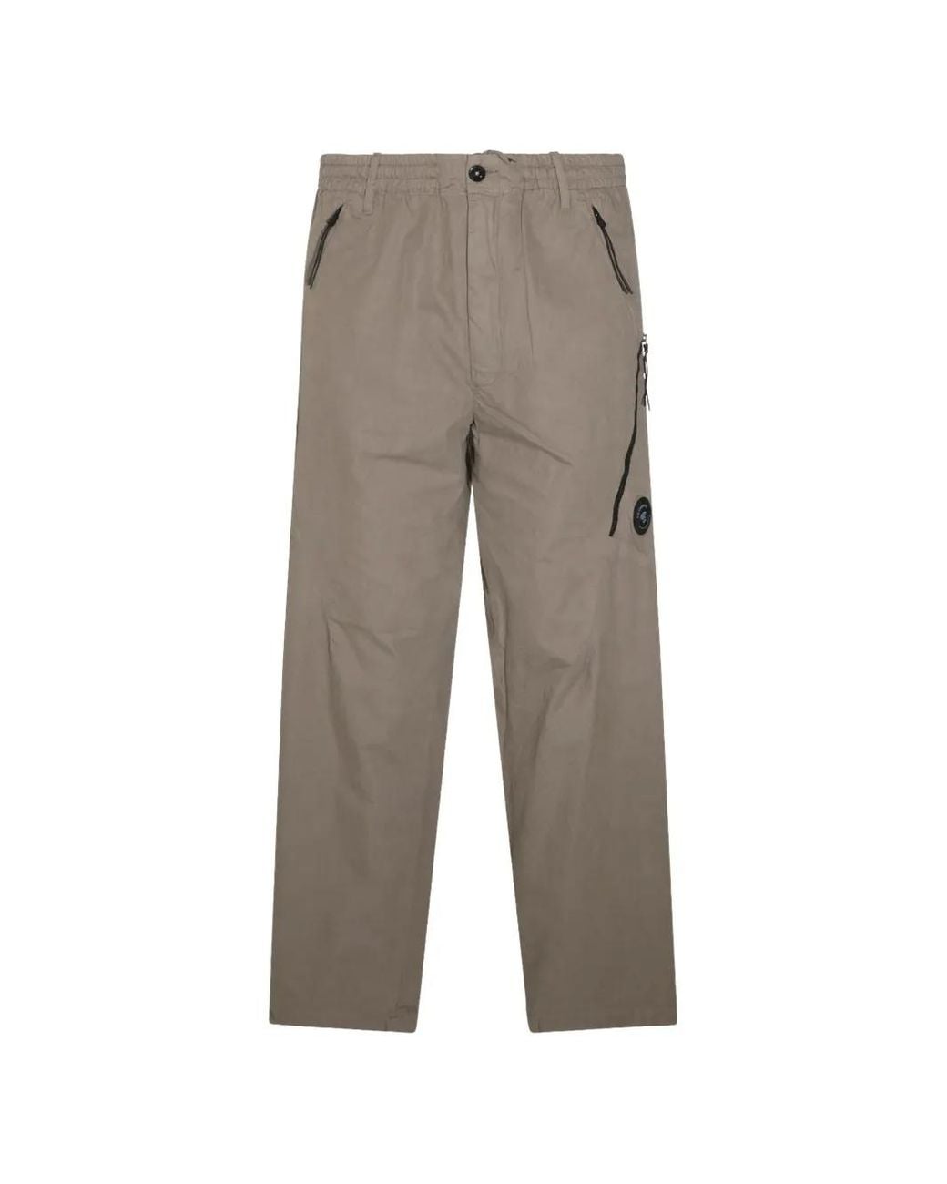 C P Company Gray Pantalon Droit À Verre De Lunette Signature for men