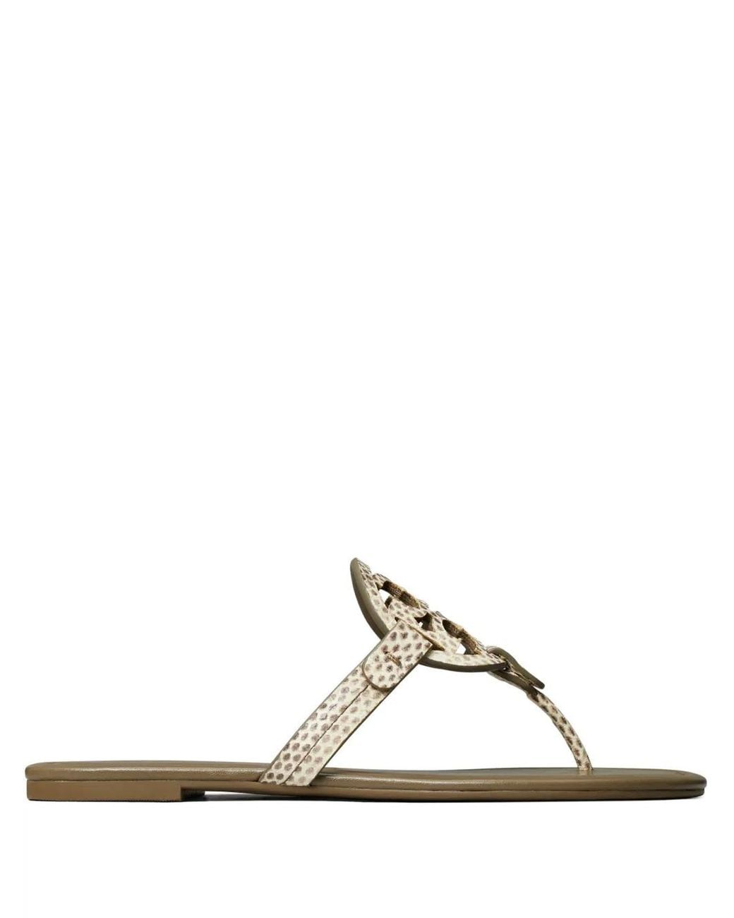 Tory Burch White Miller Sandal