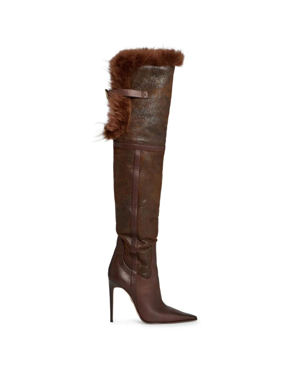 DSquared² Brown Canadian Heeled Boots