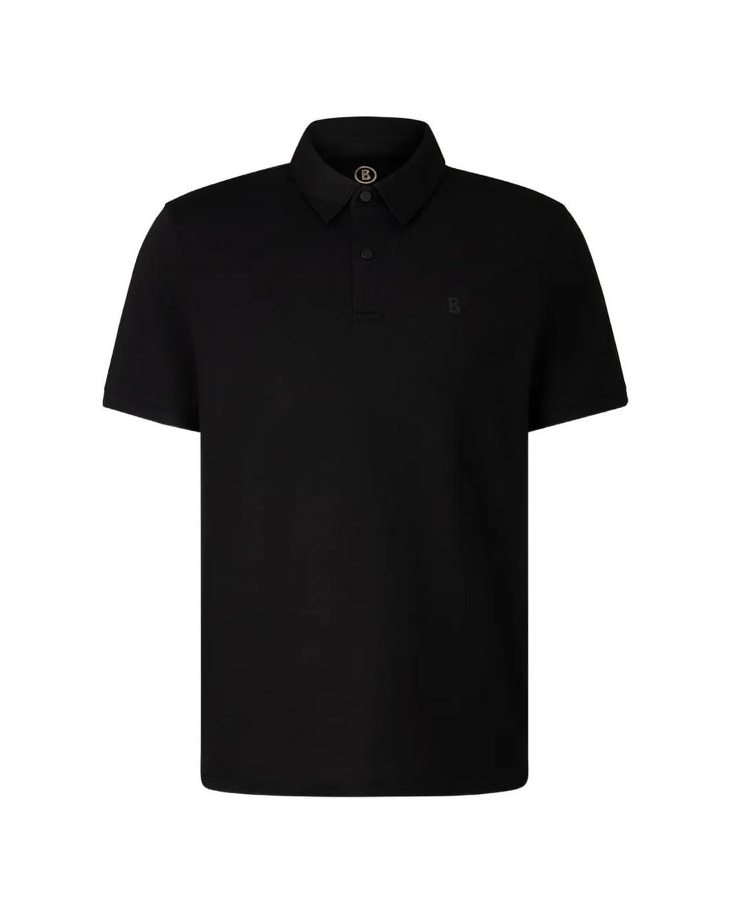 Bogner Black Timo Piqué Polo Shirt for men