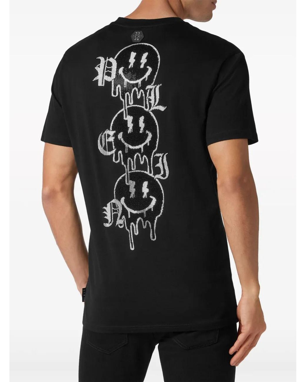 Philipp Plein Black T-shirt for men