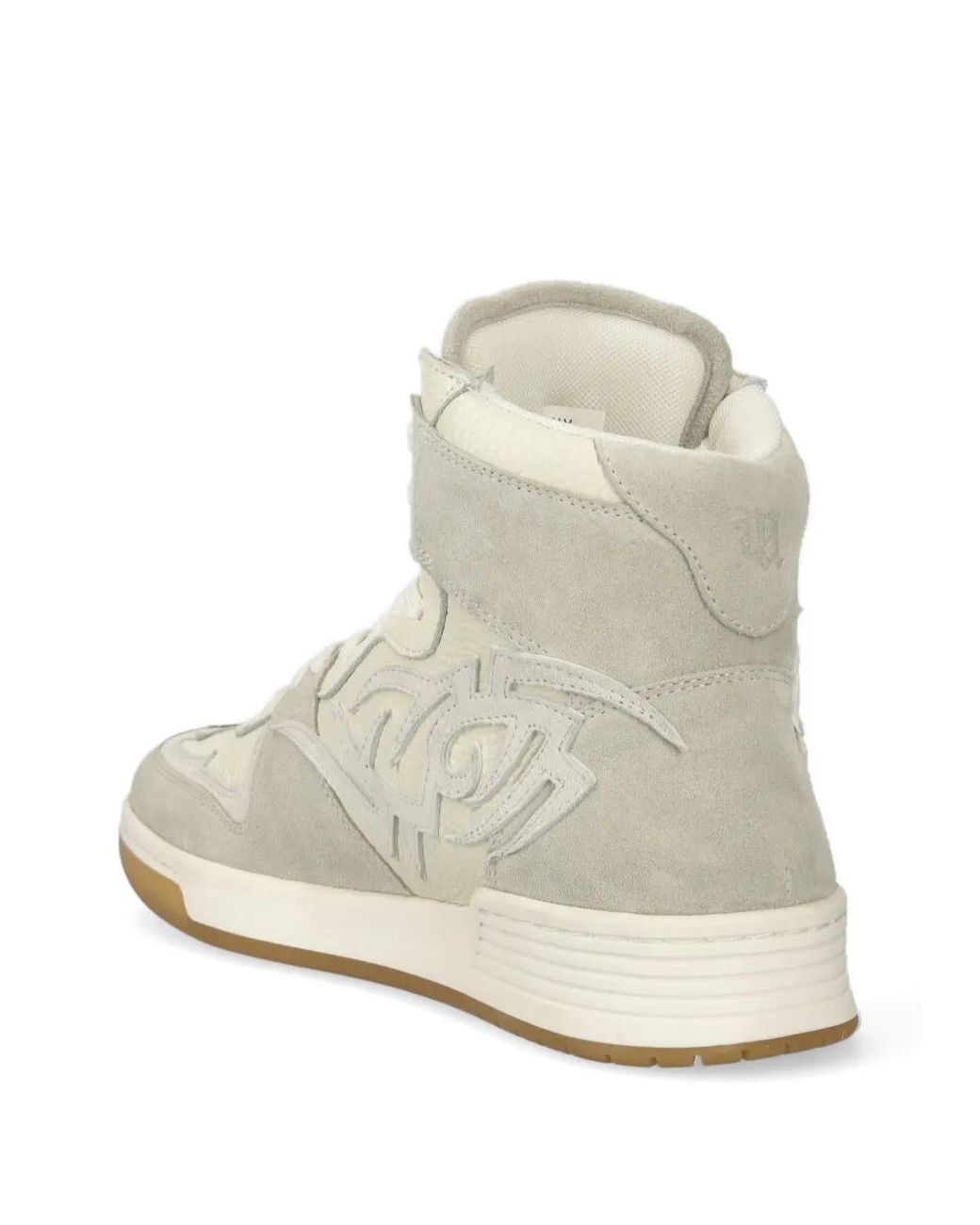 M I S B H V White High-Top Sneakers