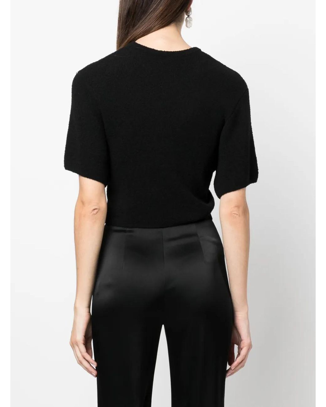 Nanushka Black Davita Top