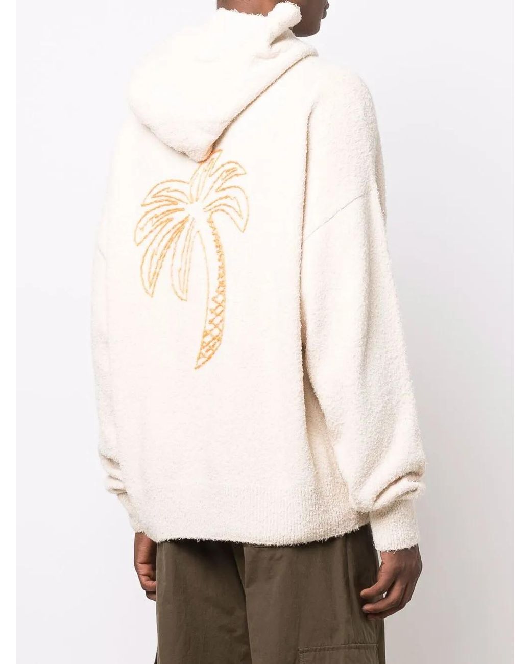 Palm Angels Multicolor Palm-Print Hoodie for men