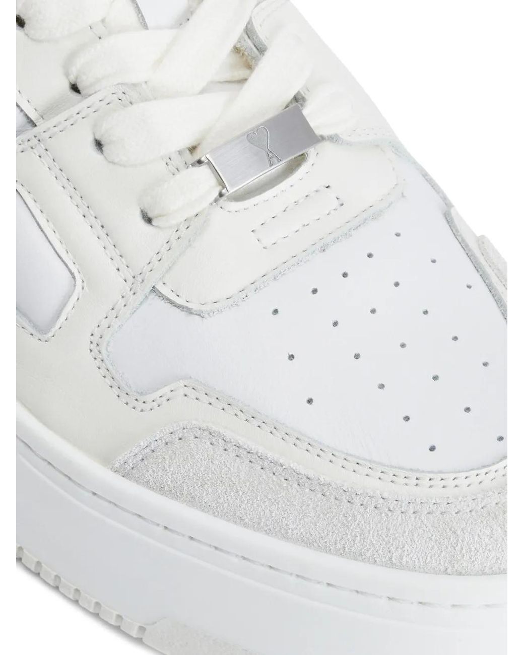 AMI White Ami Arcade Low-Top Sneakers