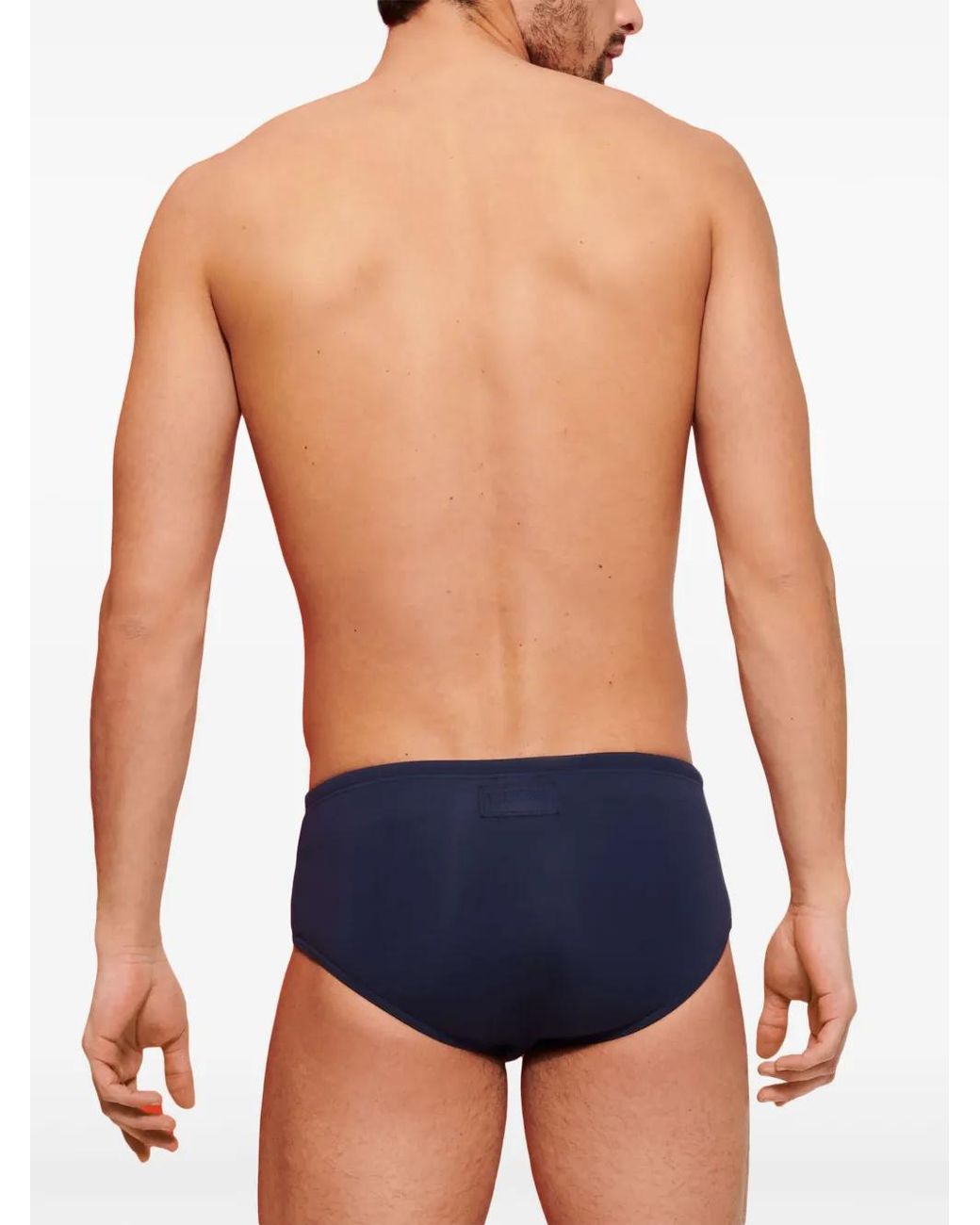 Vilebrequin Blue Drawstring-Waist Swimming Trunks for men