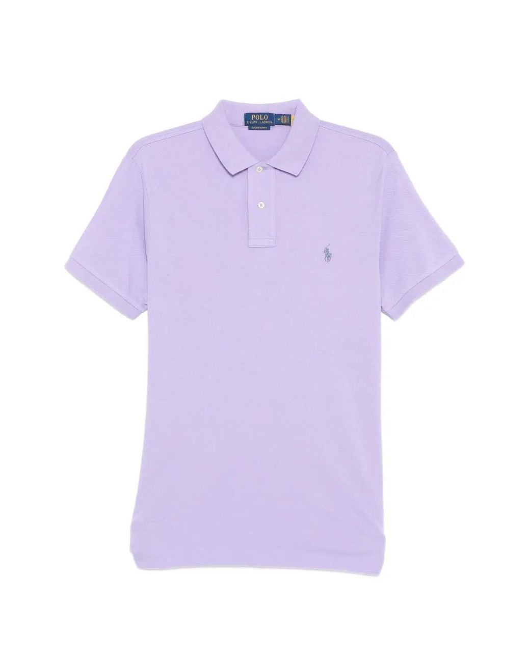 Polo Ralph Lauren Purple Logo-Embroidered Polo Shirt for men