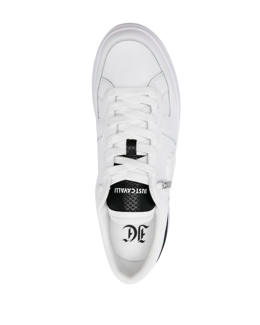 Just Cavalli Sneakers Mit Logo-Patch in White für Herren