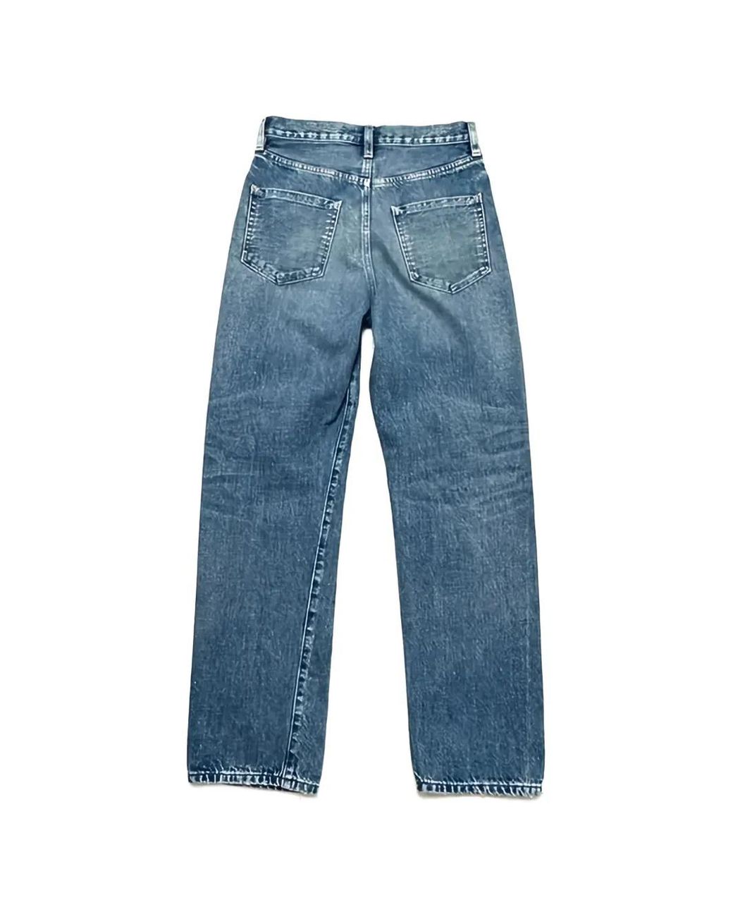 Tanaka Blue Button Jeans
