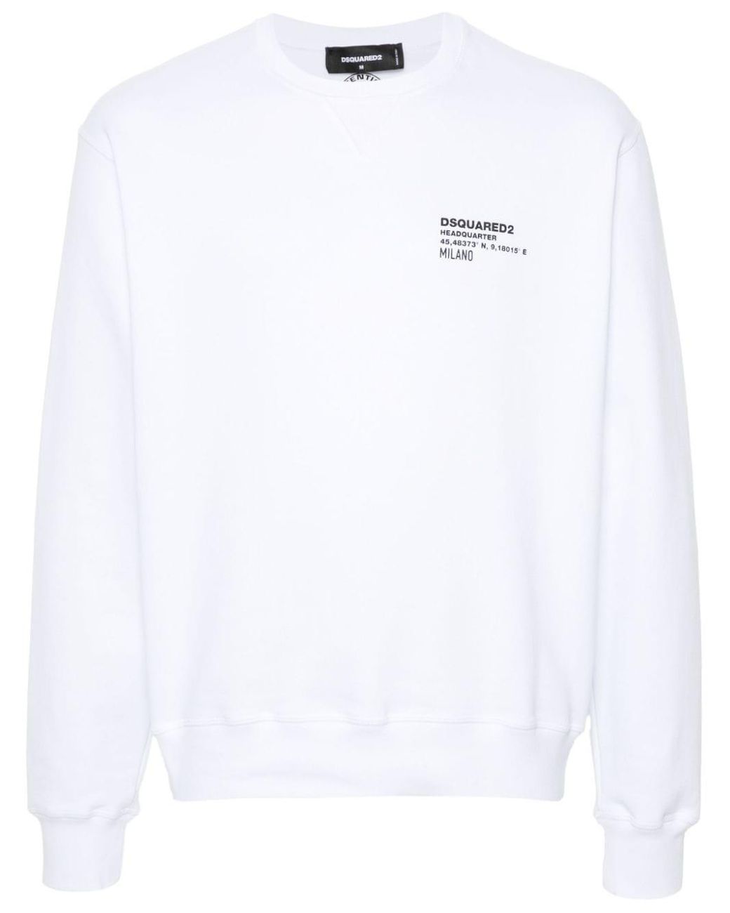 DSquared Cool Fit Sweater in White for Men Lyst UK