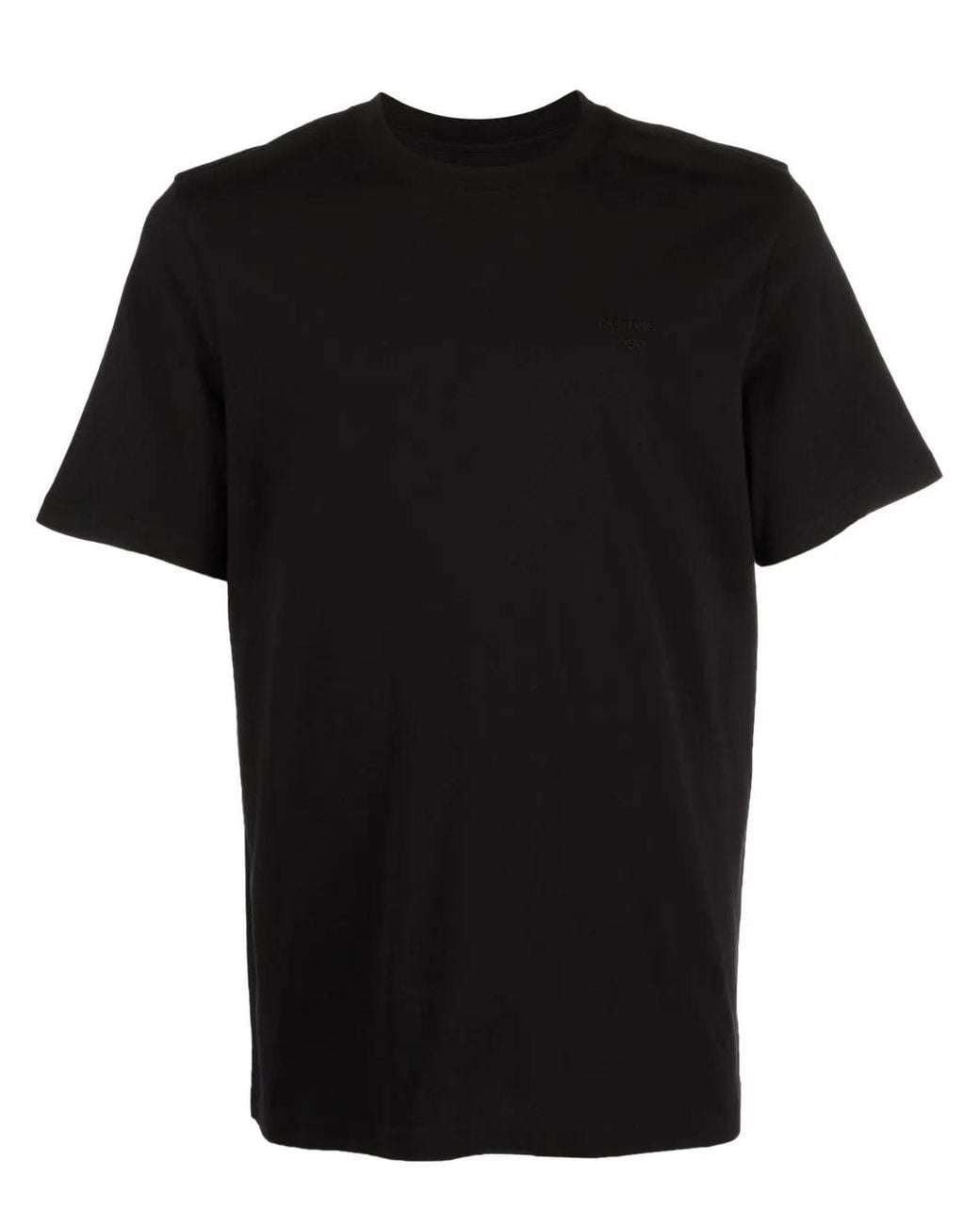 Martine Rose Black Rear Graphic-Print T-Shirt for men