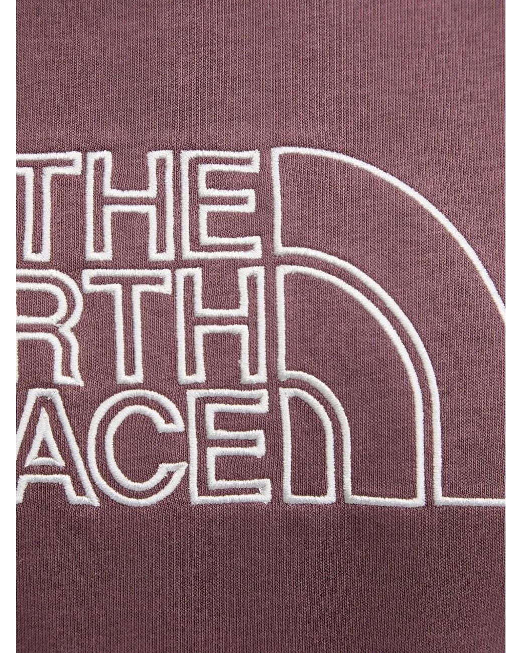 The North Face Purple Drew Peak Light Drawstring Hoodie
