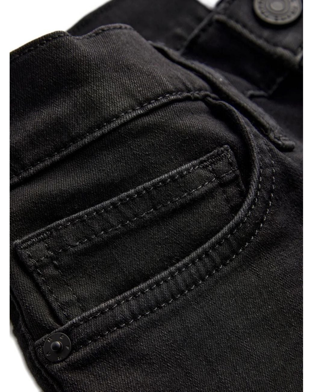 FRAME Blue Frayed-Hem Jeans
