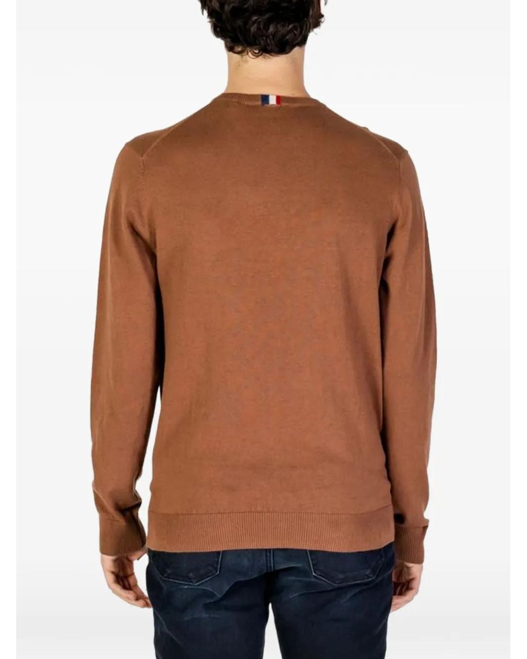 U.S. POLO ASSN. Brown Sweat À Logo Brodé for men