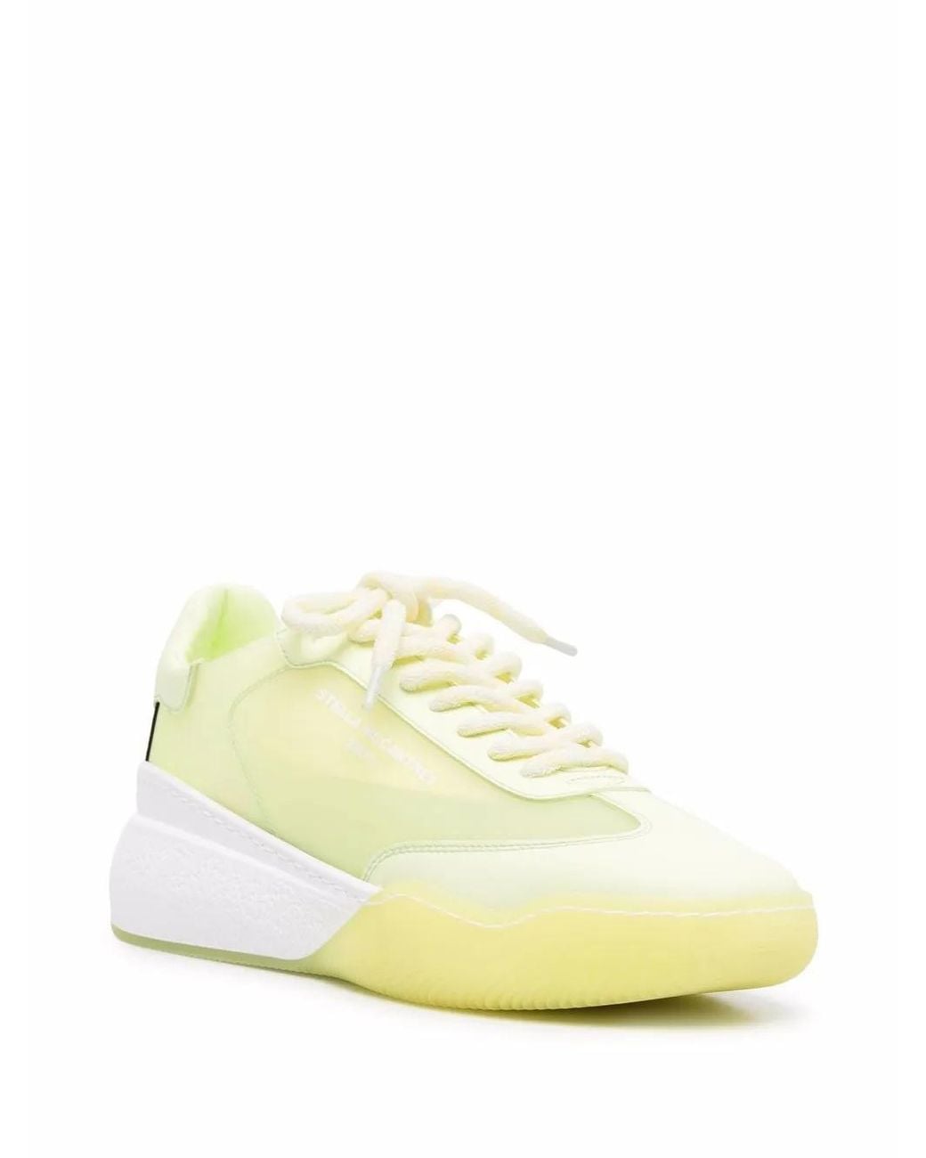 Stella McCartney Yellow Loop Low-top Sneakers