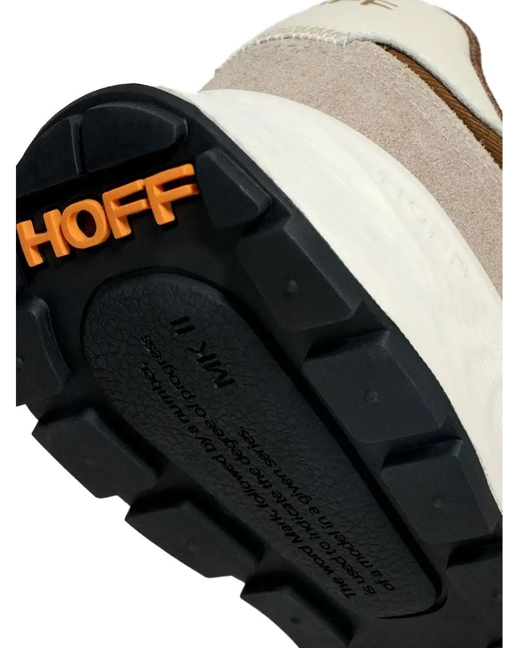 HOFF Brown City Mkii Panelled Lace-Up Sneakers