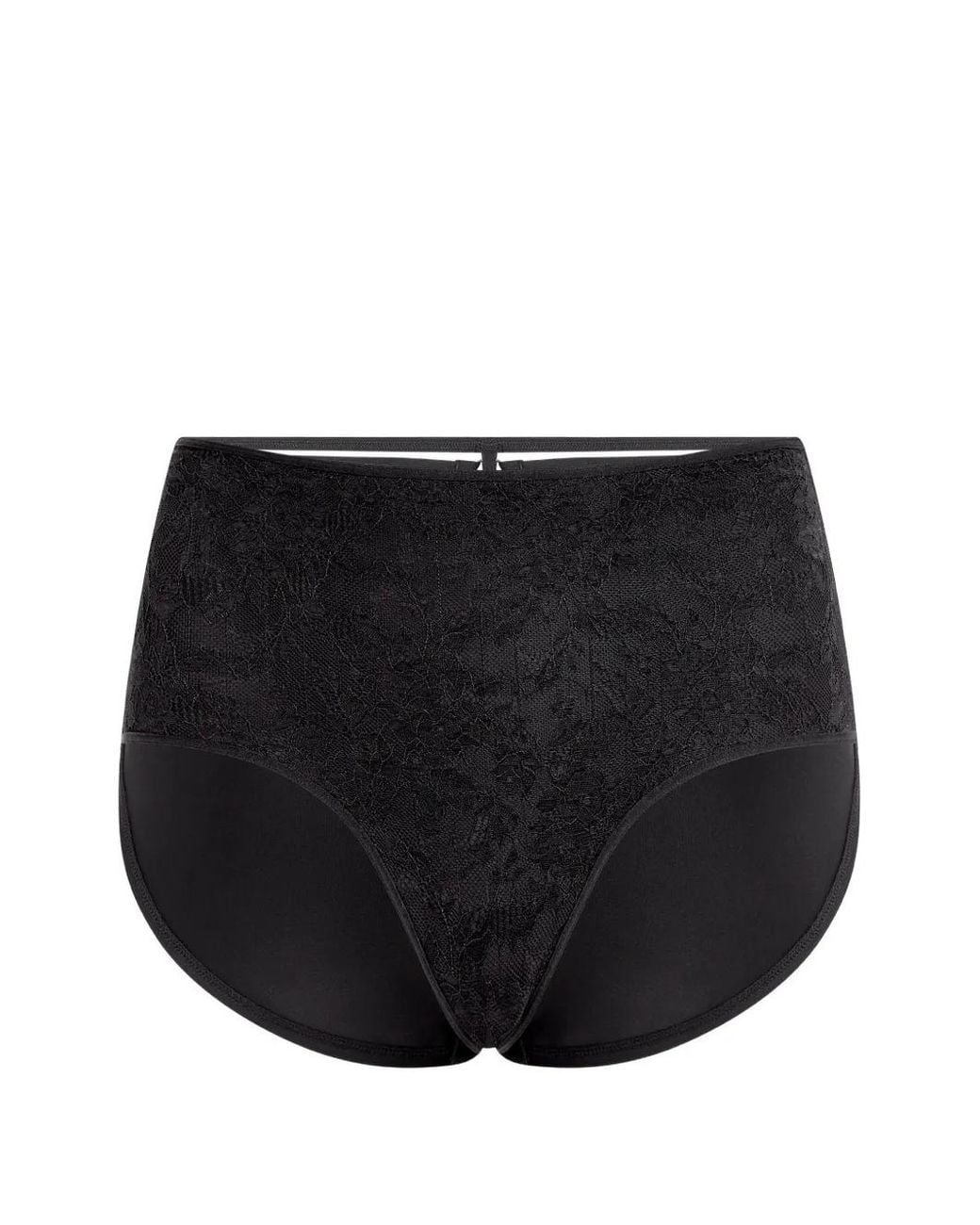 Marlies Dekkers Black Lace High-Waist Briefs