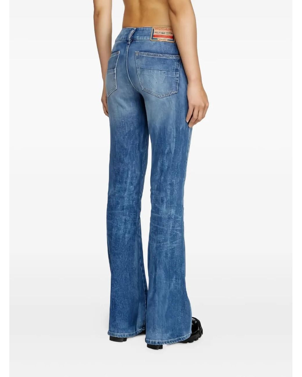 DIESEL Blue D-Hush Jeans for men