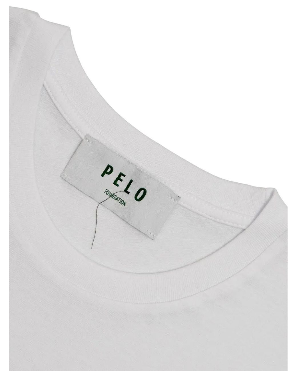 PELO FOUNDATION White Labrador Patch T-Shirt