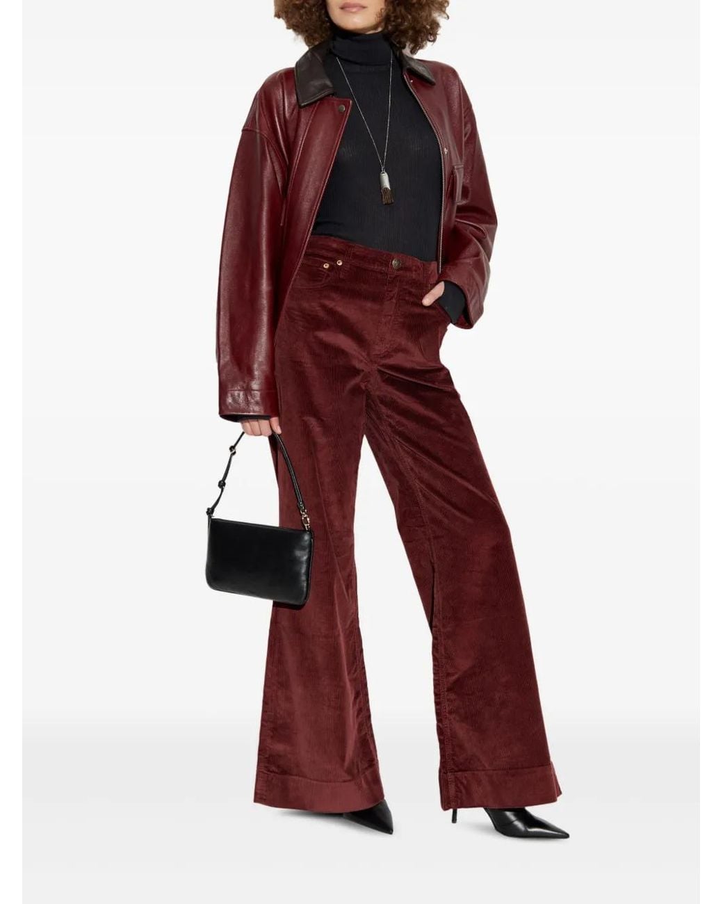 Rag & Bone Corduroy Flared Jeans