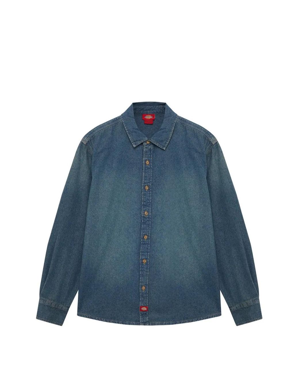 Dickies Blue Lightweight Denim Shirt for men