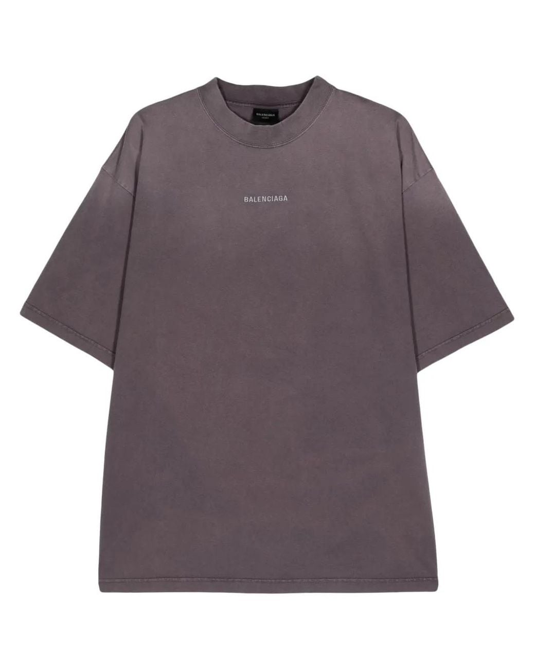 Balenciaga Purple Back T-Shirt for men