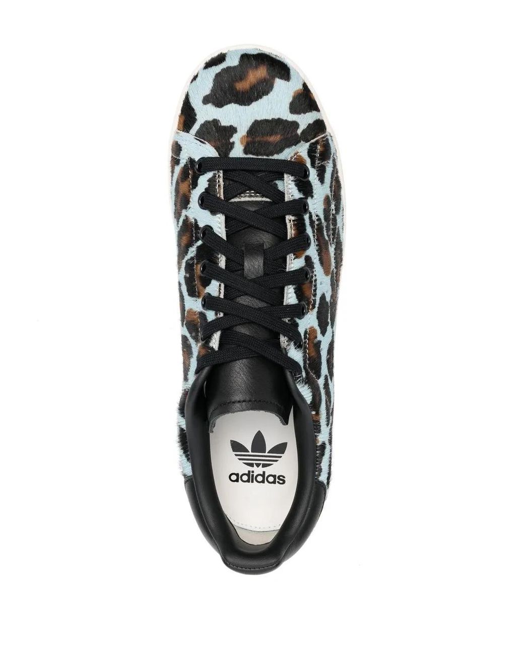 Adidas Black Stan Smith Low-Top Sneakers for men
